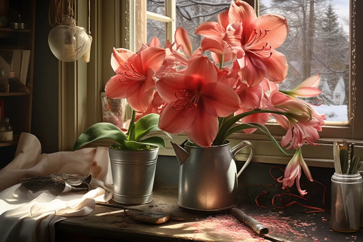 Blühende Wunder im Winter: Ihr Guide zur perfekten Amaryllis-Pflege für Anfänger und Profis