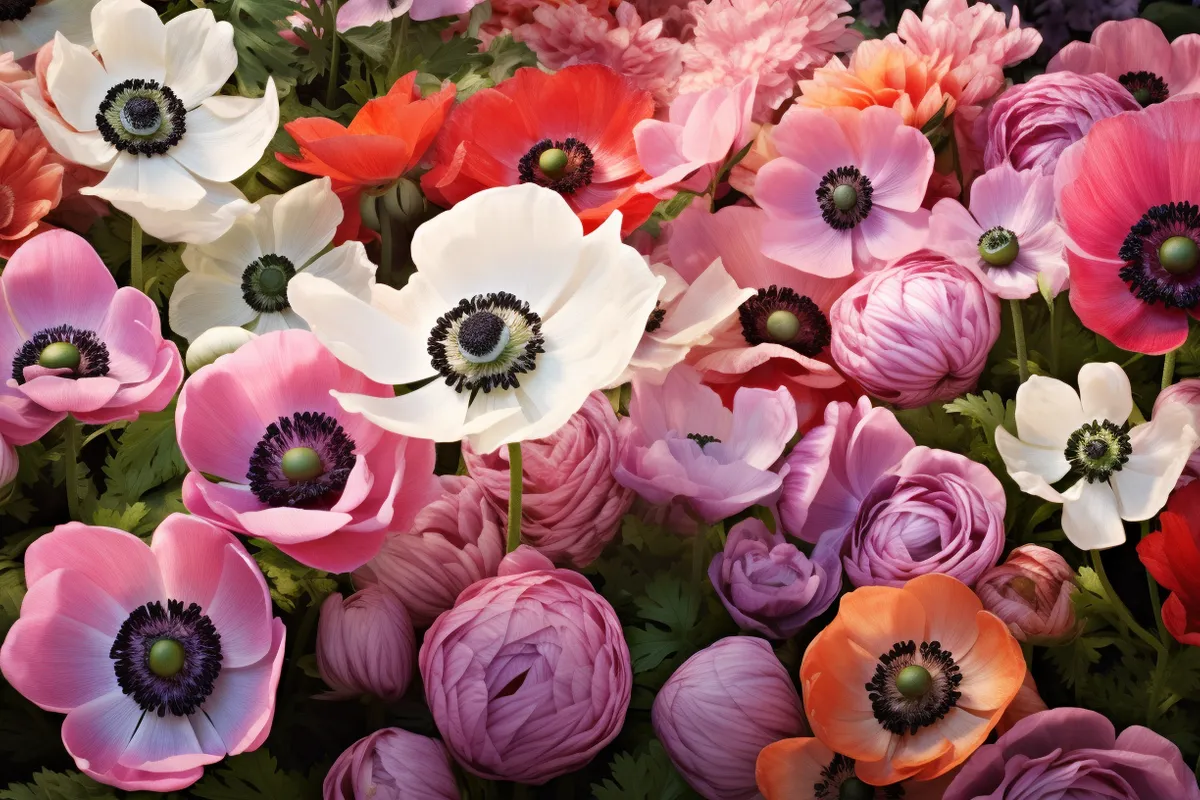 Anemonen im Garten: Pflege, Pflanzung und Sorten für ein ganzjähriges Blütenparadies