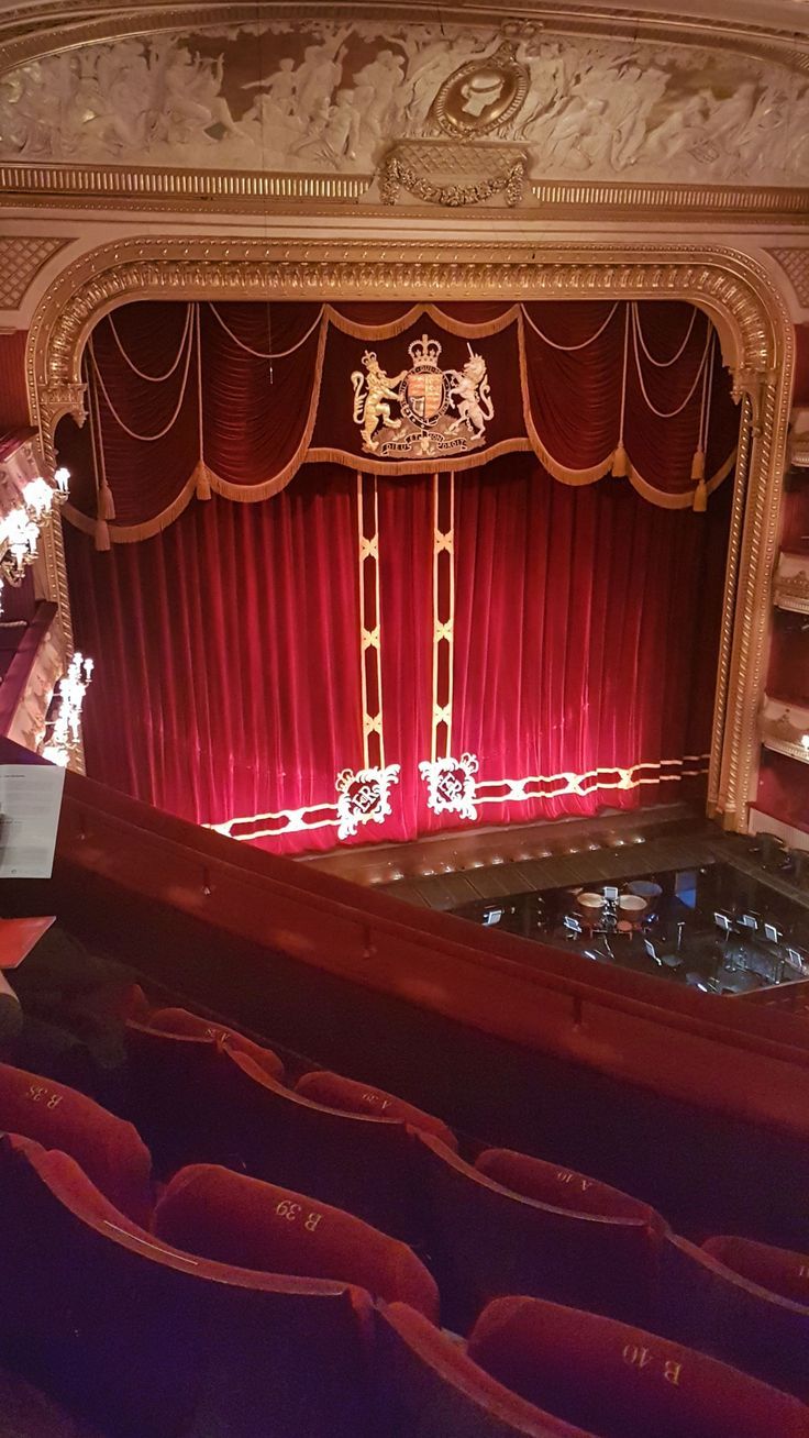 The Royal Opera Theatre in London, UK, home to the Royal Ballet and the Royal Opera