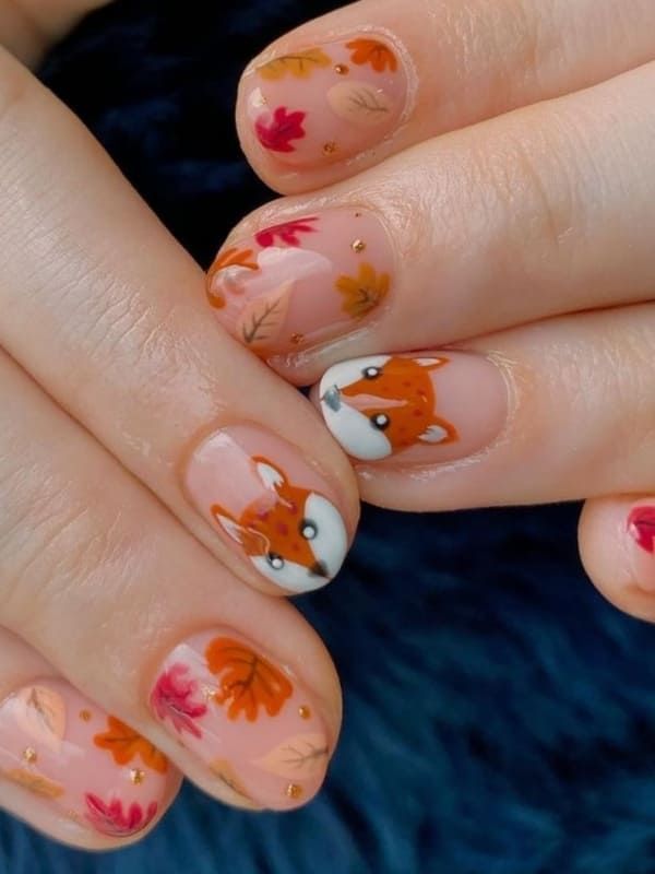 45+ Thanksgiving Nail Designs for Your Perfect Fall Manicure