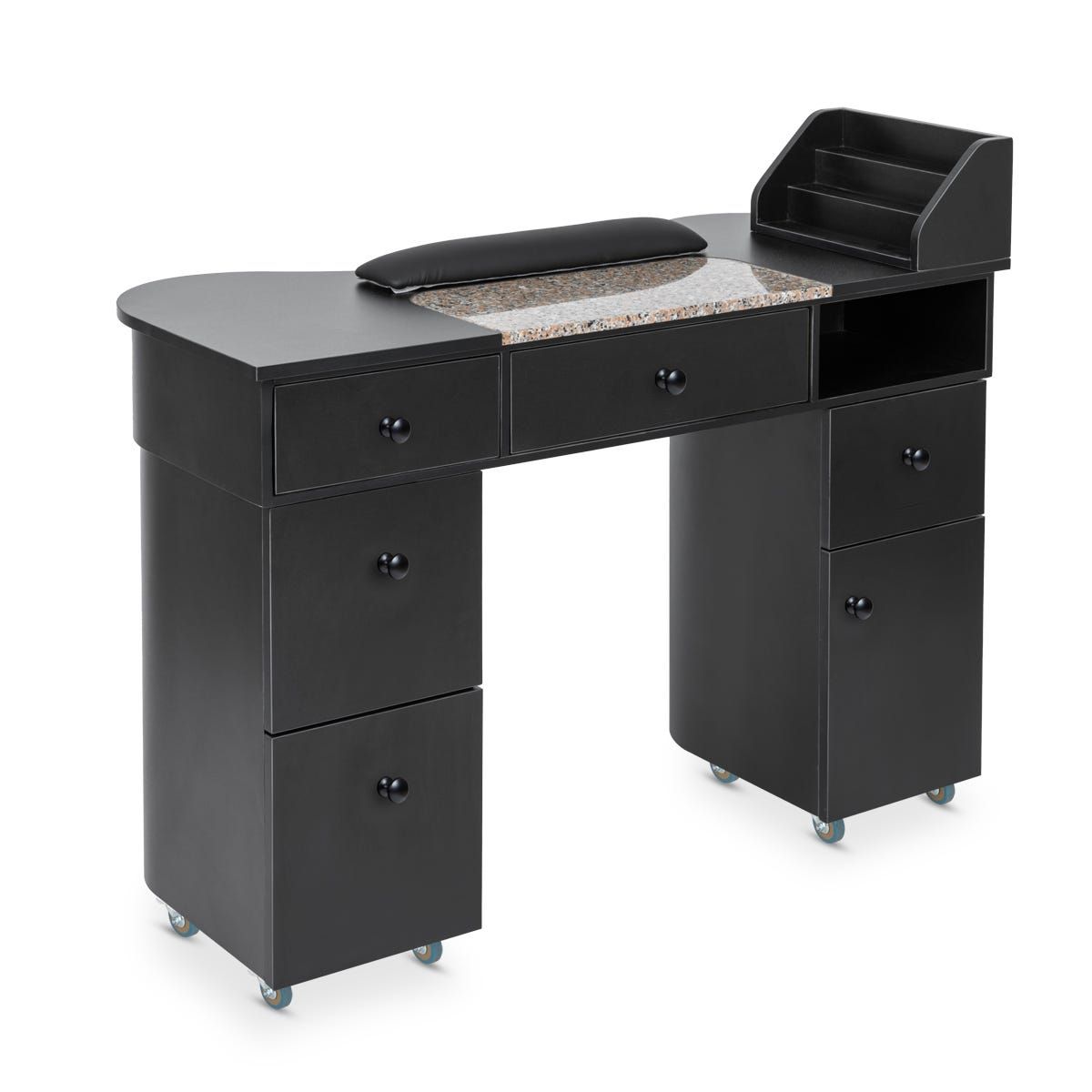 Lucerne Manicure Table in Black