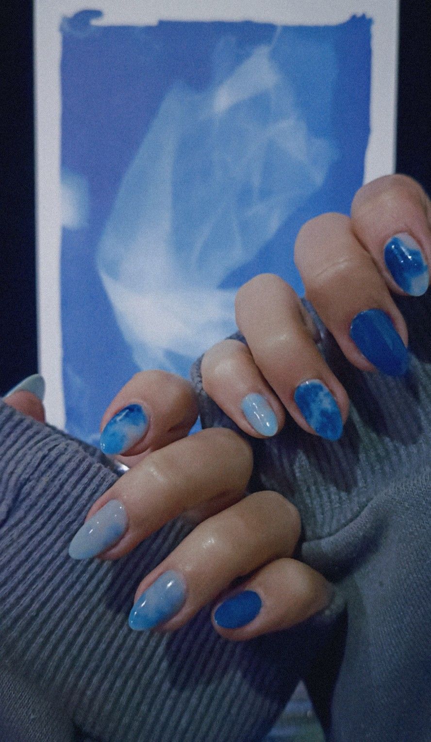 Indigo cyanotype