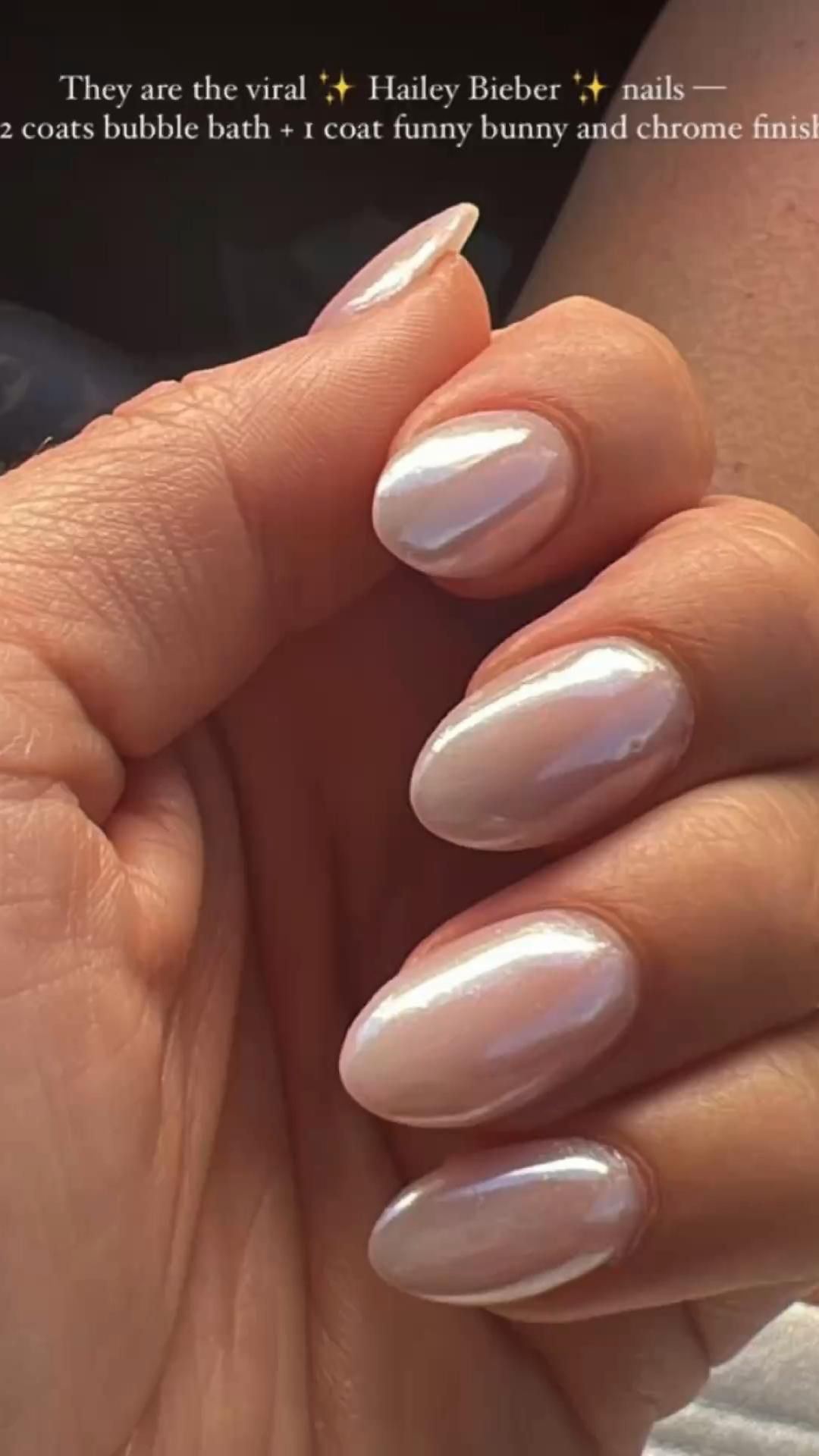 Hailey Bieber nails