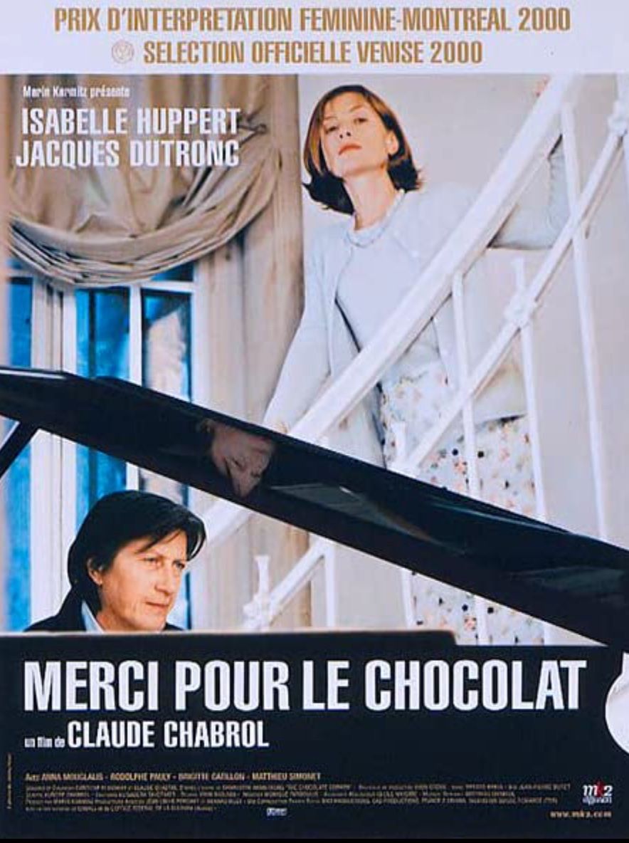 Merci pour le chocolat (Claude Chabrol 2000) MK2/CAB Productions/France 2/TSR/YMC Productions