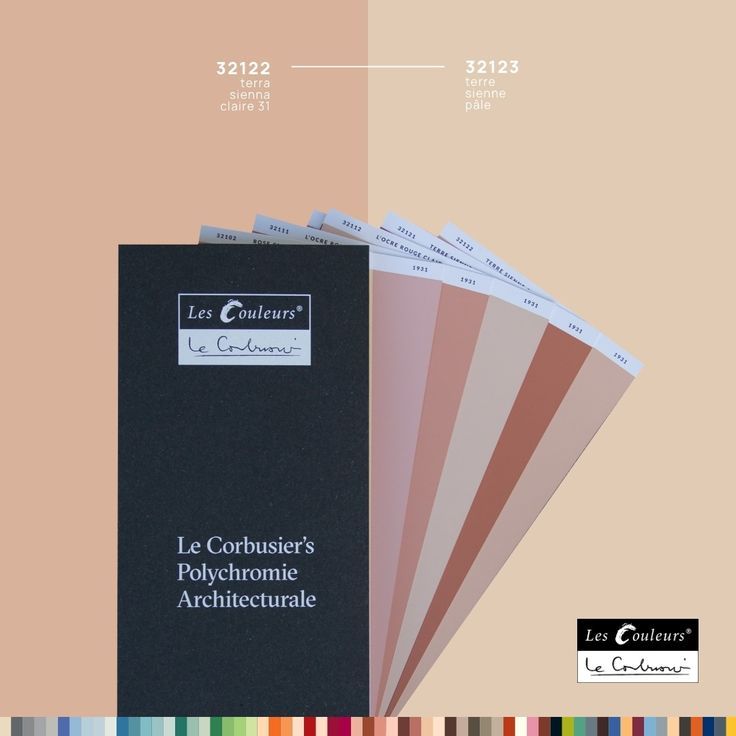 Les Couleur® Le Corbusier’s colour samples