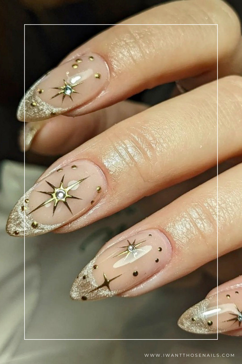 50 Chic Champagne Nails for Effortlessly Glamorous Style