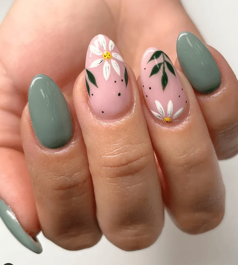 Spring Long Nail Art Designs