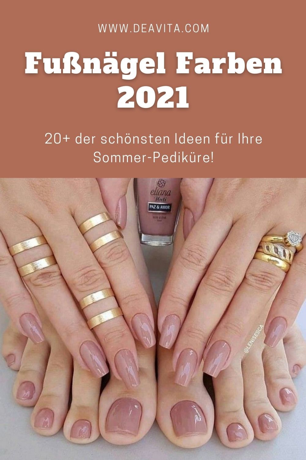 Fußnägel Farben 2021: 20+ der schönsten Ideen für Ihre Sommer-Pediküre!