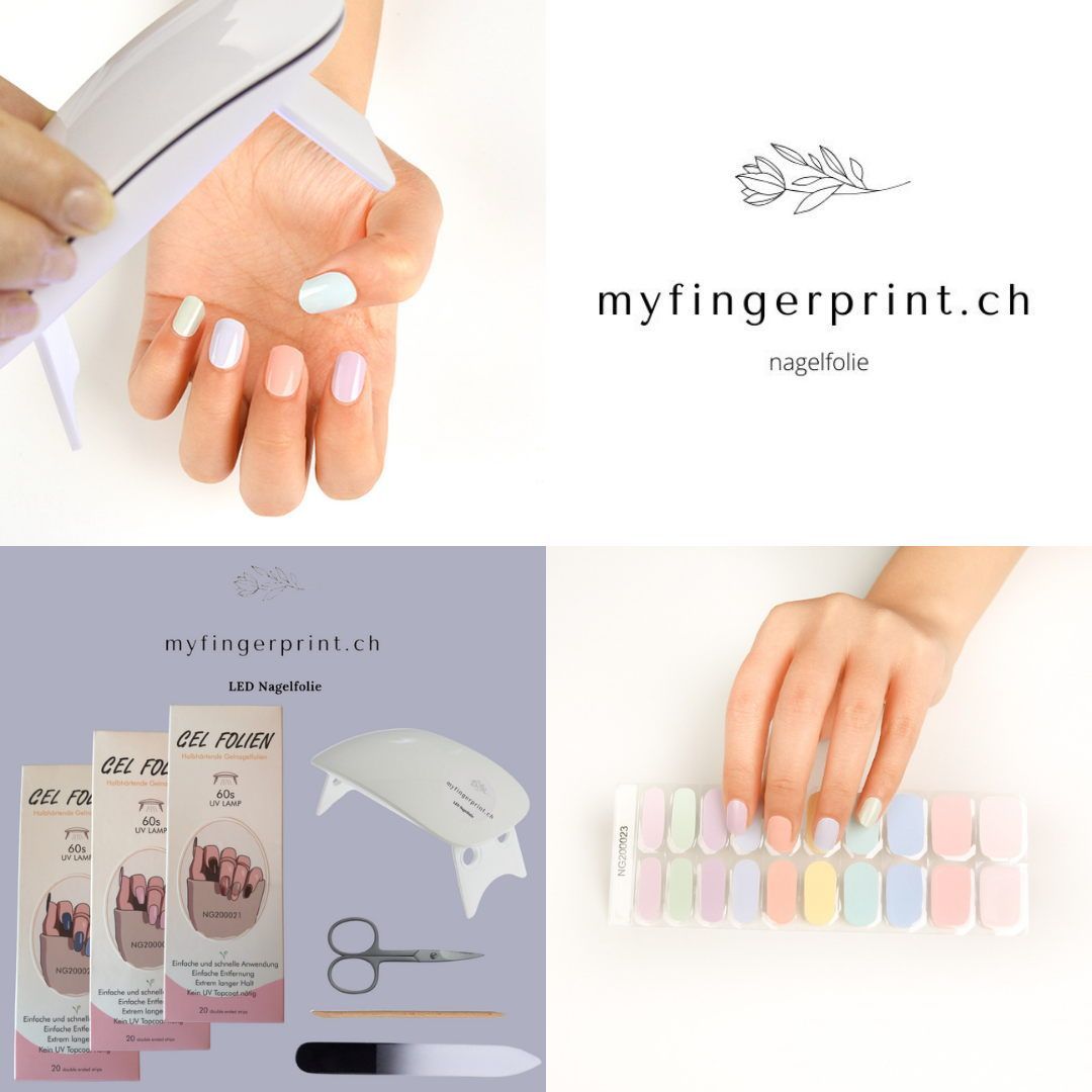 Nagelfolien Shop Schweiz Gratisversand